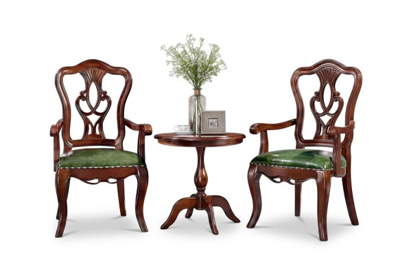 Stuhl Couchtisch Kaffeetisch Beistelltisch Designer Wohnzimmertisch Set 3tlg.