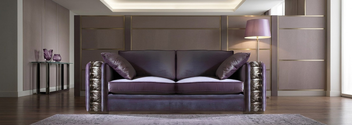 Sofa 3 Sitzer Design Sofas Polster Couchen Textil Relax Klassische Möbel Couch