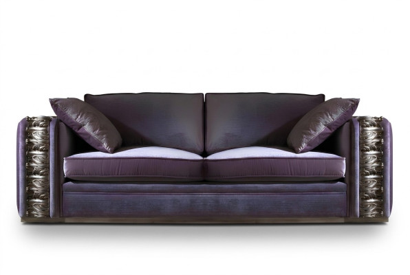 Sofa 3 Sitzer Design Sofas Polster Couchen Textil Relax Klassische Möbel Couch