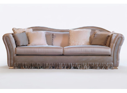 Chesterfield Klassischer Dreisitzer Sofa Wohnlandschaft Textilsofa 3 Sitz Neu