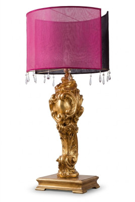 Klassische Schreibtisch Lampe Stand Leuchte Barock Rokoko Lampen Standleuchte