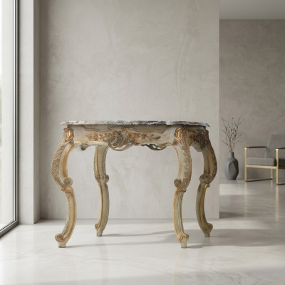 Couchtisch Tisch Beistelltisch Wohnzimmertisch Holz Royal Beistell Barock Rokoko