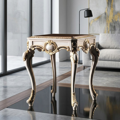 Barock Tisch Beistelltisch Holztisch Italienische Möbel Beistelltische Rokoko