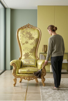 Esszimmer Lehnstuhl Polsterstuhl Luxus Sessel Stuhl Stühle Arbeitszimmer Möbel