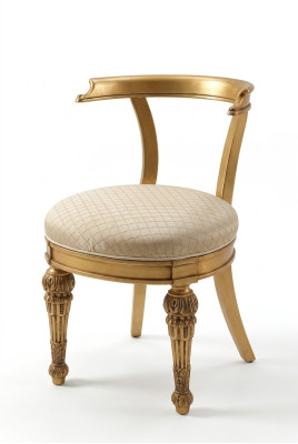 Esszimmer Lehnstuhl Barock neu Polsterstuhl Luxus Sessel Stuhl Stühle Wohnzimmer