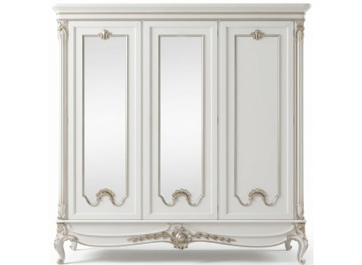 Schrank Kleiderschrank Regal Aufbewahrungs Garderobe Modern Spiegel Holz Design