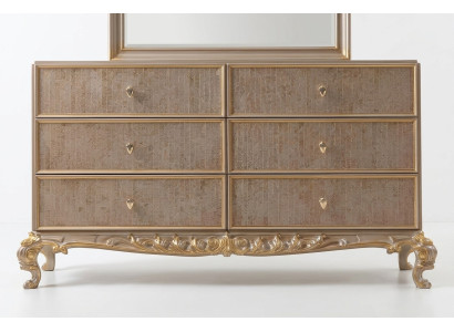 Kommode Wohnzimmer Kommoden Schubladen Holz Sideboard Schrank Schränke Massiv