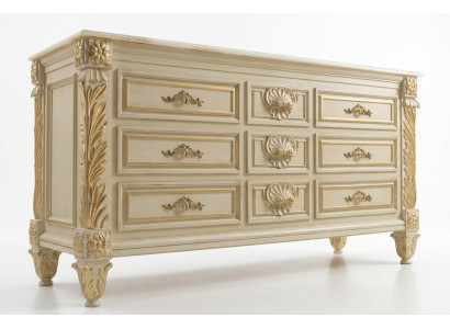 Kommode Wohnzimmer Kommoden Schubladen Holz Sideboard Schrank Schränke Massiv
