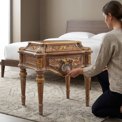 Nachttisch Sideboard Design Einrichtung Lowboard Kommoden Italienische Möbel Neu