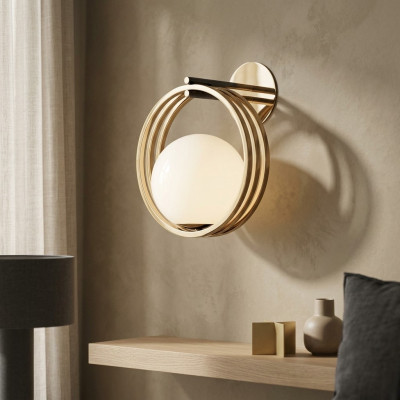 Wandleuchte Lampe Leuchten Lampen Leuchte Italienische Einrichtung Edelstahl Neu