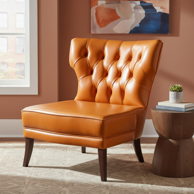 Chesterfield Leder Sessel Polster Stuhl Luxus Möbel Sofa Couch Büro Stühle Neu
