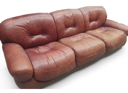 Chesterfield Klassischer Dreisitzer Sofa Wohnlandschaft Textilsofa 3 Sitz Couch