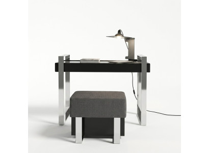 Tische Sekretär Konsolen Tisch Schreibtisch Schminkt Hocker Italienische 2tlg.