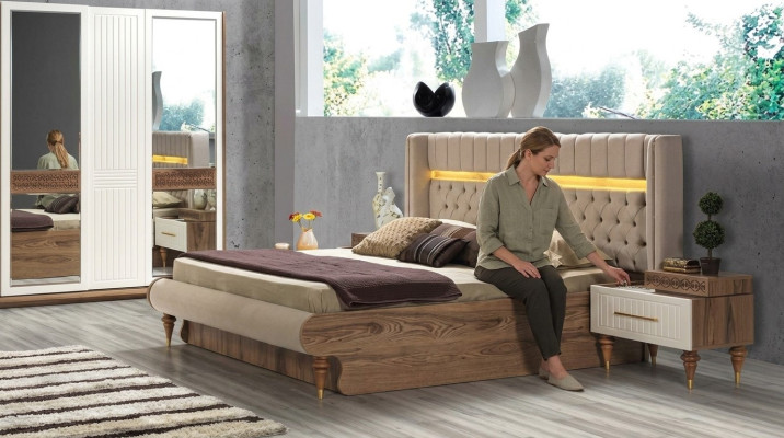 Bett Doppelbett Betten Möbel Einrichtung Neu Schlafzimmer Möbel Design