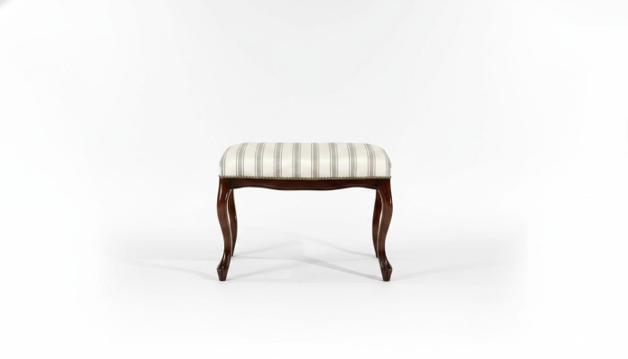 Ottomane Sitz Chaise Gepolstert Pufa Sitzbänke Design Polster Hocker Fußhocker