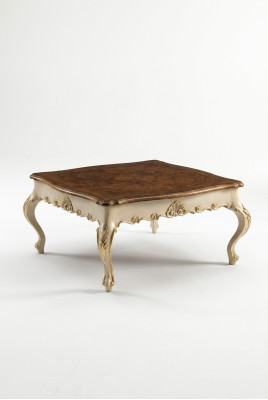 Couchtisch Tisch Beistelltisch Wohnzimmertisch Holz Royal Beistell Barock Tische
