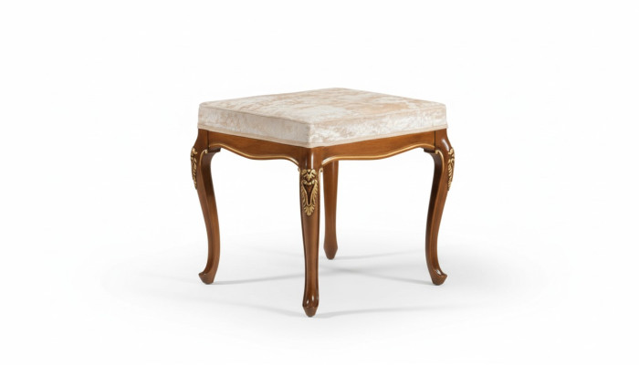 Hocker Polster Bank Fußhocker Ottomane Sitzhocker Sitzpouf Wohnzimmer Designer