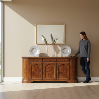 Luxus Kommoden Schrank Regal Möbel Holzschrank Italy Sideboard Kommode Schrank
