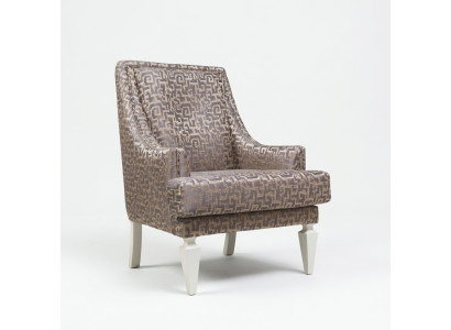 Brauner Wohnzimmer Polstersessel Designer Hotel Einsitzer Lounge Möbel