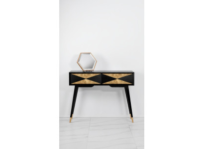 Konsolentisch Tisch Konsole Kommode Abstelltisch Holz Modern Luxus Gold Design