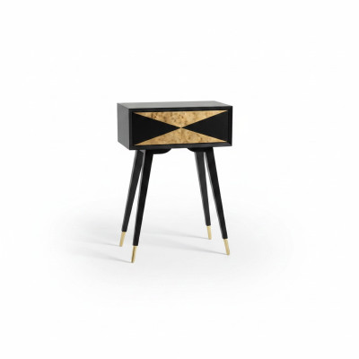 Tisch Konsolentisch Konsole Kommode Abstelltisch Holz Modern Luxus Gold Design