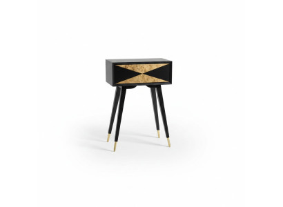 Tisch Konsolentisch Konsole Kommode Abstelltisch Holz Modern Luxus Gold Design