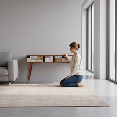 Konsolentisch Tisch Konsole Kommode Sideboard Holz Modern Luxus Design Möbel