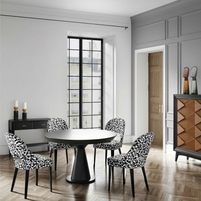 Essgruppe Essecke Esszimmertisch Esszimmer Esstisch Stuhl Tisch Holz Set 5tlg
