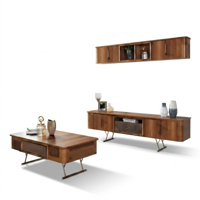 Wohnzimmer Möbel Wohnzimmer Wandregal tv Schrank Wandschränke Regal Holz Möbel