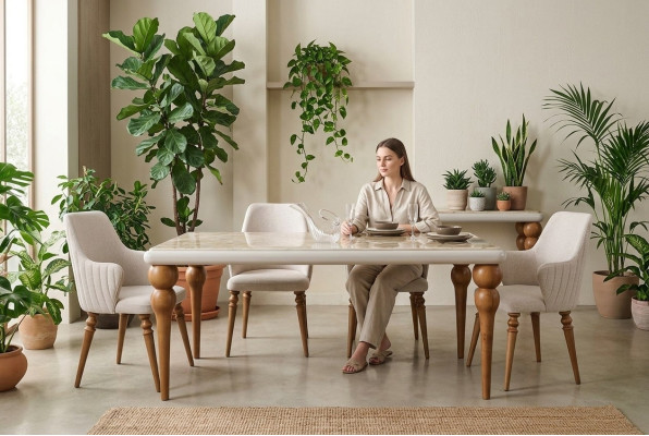 Esszimmer Set Tisch 4x Stühle Stuhlgruppe Garnitur 5tlg Esstisch Garnitur Tisch