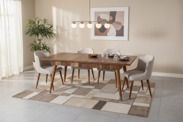 Esszimmer Set Ess Gruppe Holz Tisch Tische 5tlg Komplett Set Esstisch 4x Stühle
