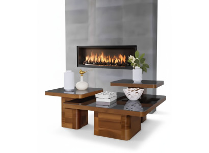 Wohnzimmer Holztisch Set Couchtisch Tisch Möbel Holz Glas Set Couchtische