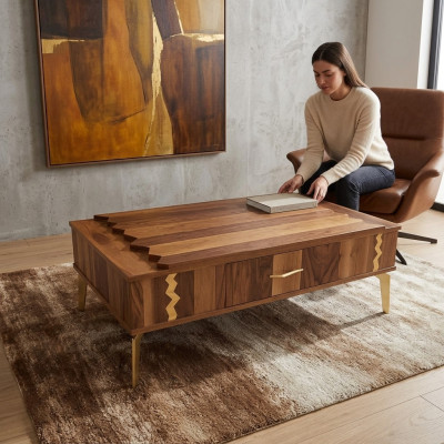 Couchtisch Wohnzimmer Design Tische Couchtische Möbel Tisch Beistelltisch Holz