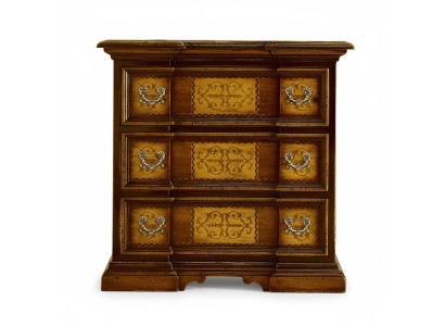 Italienische Möbel Braun Klassische Kommode Schrank Holz Schränke Möbel Konsolen