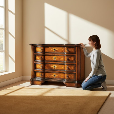 Italy Landhaus Kommode Schrank Luxus Kommoden Schrank Regal Möbel Holzschrank