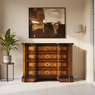 Italy Landhaus Kommode Schrank Luxus Kommoden Schrank Regal Möbel Holzschrank