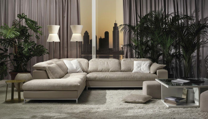 Design Ecksofa L-form Modern Sofas Textil Couch Wohnzimmer Modern Sofa Neu