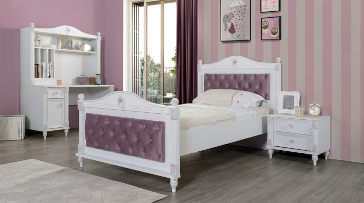 Bett Bettgestell Jugendzimmer Kinderzimmer Modernes Holz Betten Neu