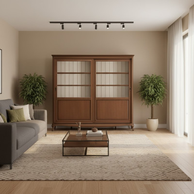 Bücher Regal Anrichte Klassische Möbel Regale Holz Vitrine Schrank