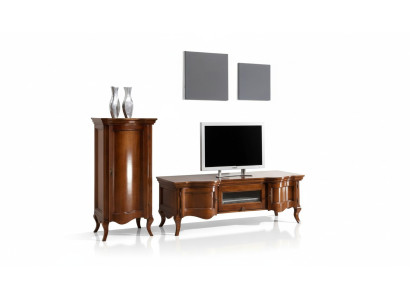 tv Scrhank Anrichte Braun rtv sideboard Kommode Schrank Regal Luxus Schränke Neu