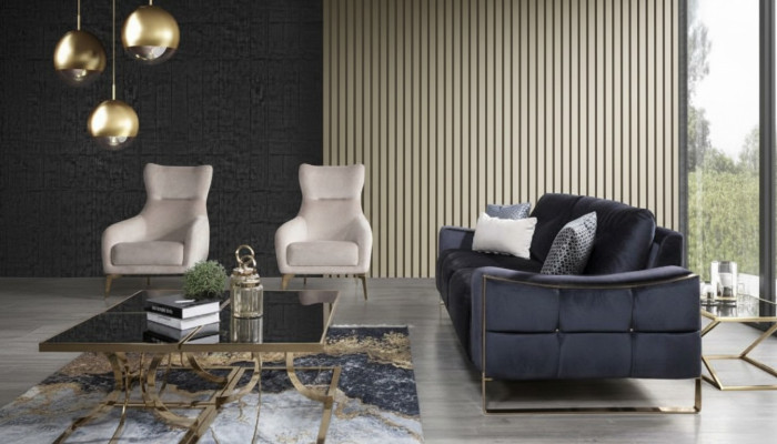 Klassische Sessel Luxus Polster Textil Polster Sitz Einsitzer Moderne Weiß Neu