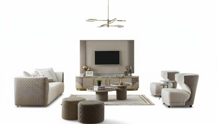 Wohnwand rtv Wohnzimmer Sofagarnitur Couch Sofa Set Couchen Sofas Möbel