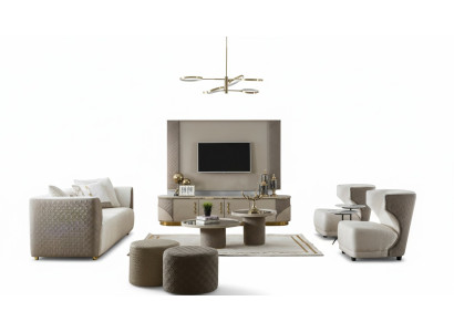 Wohnwand rtv Wohnzimmer Sofagarnitur Couch Sofa Set Couchen Sofas Möbel