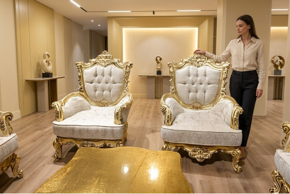 Chesterfield Sessel Ser Garnitur 1+1 Sitzer Couch Polster Möbel Einrichtung