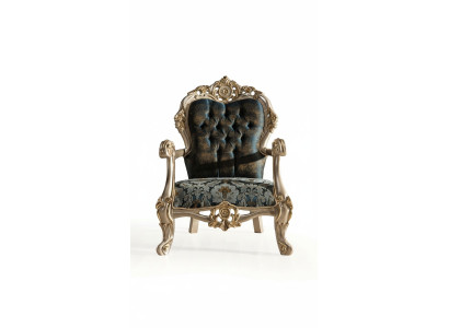 Barock Sessel Chesterfield Ohrensessel Klassischer Einsitzer Sofa Couch