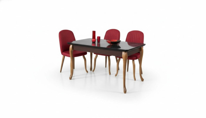 Esstisch Set Essgarnitur Sitzmöbel Set Esszimmer Sets Esstisch 4 Stühle 5tlg.