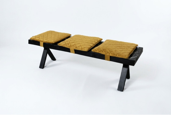 Bank Sitzbank Esszimmer Bänke Möbel Sitzbänke Ottomane Wohnen 140x40x45