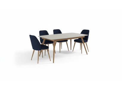 Essgruppe Luxus Tisch Mit Stühlen Esszimmermöbel Moderner Esszimmerset