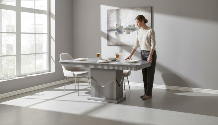 Esstisch Essgruppe Tisch Sets Stuhl Garnitur Möbel Stuhlgruppe 5tlg. Set