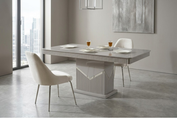 Esstisch Essgruppe Tisch Sets Stuhl Garnitur Möbel Stuhlgruppe 5tlg. Set